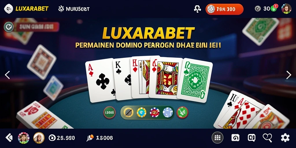 Tampilan menarik dari gameplay LUXARABET yang seru.