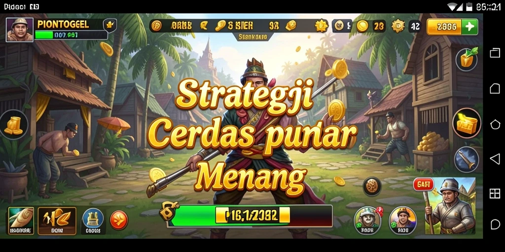 Tampilan gameplay <strong>PIONTOGEL</strong> yang menegangkan dan strategis.