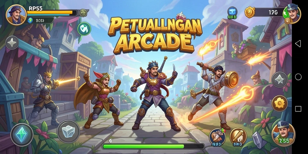 Gameplay seru dan menantang di RP55 dengan grafis memukau.